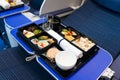 In-flight catering Royalty Free Stock Photo