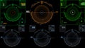 Flight control panel instrument navigation