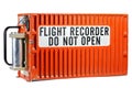 Flight data recorder Royalty Free Stock Photo