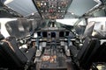 Flight Deck of Spartan C27J Royalty Free Stock Photo