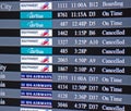 Flight Departure and Arrival Board