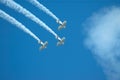 Flight formation team Royalty Free Stock Photo