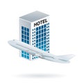 Flight and hotel travel option