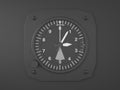 Flight instrument altimeter Royalty Free Stock Photo