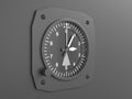 Flight instrument altimeter Royalty Free Stock Photo