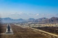Flight between Kabul and Jalalabad in 2018