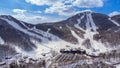 Flight over the magnificent Mont Orford