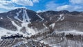 Flight over the magnificent Mont Orford