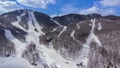 Flight over the magnificent Mont Orford