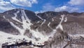 Flight over the magnificent Mont Orford