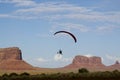 Flight Over Monument Valley Royalty Free Stock Photo