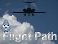 Flight path Royalty Free Stock Photo