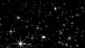 Starflight - Black Background 1080p Stylized Starfield Video Background Loop