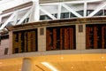 Flight Status Display Board at Airport SeaTac Plane Info