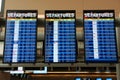 Flight status screens