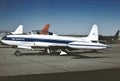 Flight Systems Inc Canadair CT-133 at Mojave Airport, California on November 9, 1980.