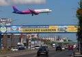 Flights landing at Bucharest Henri Coanda International Airport, Otopeni, Romania