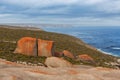 Flinders Chase Nattional Park coastal landscape. Kangaroo Island Royalty Free Stock Photo