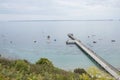 Flinders Jetty and Sailing Boats, Mornington Peninsula, Australia.