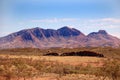 Flinders Ranges mountains in Australia Royalty Free Stock Photo