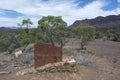 Flinders Ranges National Park Marker, SA