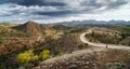 Flinders Ranges, South Australia, along the Heysen Trail. Royalty Free Stock Photo