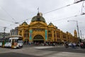 Flinders Street Station, Melbourne, Australia. Royalty Free Stock Photo