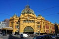 Flinders Street Station (Melbourne, Australia) Royalty Free Stock Photo
