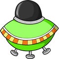 Fling Saucer Royalty Free Stock Photo