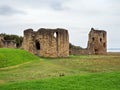 Flint castle north wales by the side of the Dee estuary Royalty Free Stock Photo