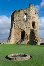 Flint Castle in North Wales Royalty Free Stock Photo