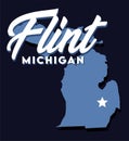 Flint Michigan United States of America Royalty Free Stock Photo