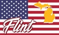 Flint Michigan United States of America Royalty Free Stock Photo