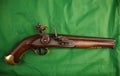 Flintlock American pistol, circa 1780, .50 cal Royalty Free Stock Photo