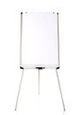 Flip chart standing on the floor Royalty Free Stock Photo