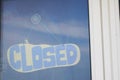 Flip flop beach shoe sole shop sign text english shop closed