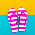 Flip Flop Beach Style Minimal