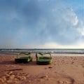 Flip-flops Royalty Free Stock Photo