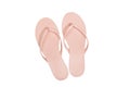 Flip Flops Top View. Royalty Free Stock Photo