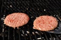 Flipping Hamburgers on the Grill