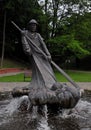 Flisak Monument in Grudziadz, Poland Royalty Free Stock Photo