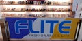 Flite fashion footwear showroom showcase arrange sandle and shoes