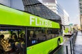Flixbus at the Lille-Europe Station in Lille, France