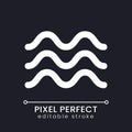 Float animation pixel perfect white linear ui icon for dark theme