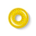 Float doughnut ring icon