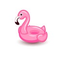 Float flamingo ring icon Royalty Free Stock Photo