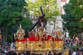 Semana Santa Pasos in Sevilla, Andalusia Royalty Free Stock Photo