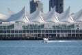 Float Plane taking off in Vancouver, Canada Royalty Free Stock Photo