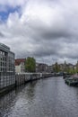 The floating Amsterdam Flower Market (\