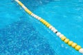 floating balls on a swimming pool Royalty Free Stock Photo